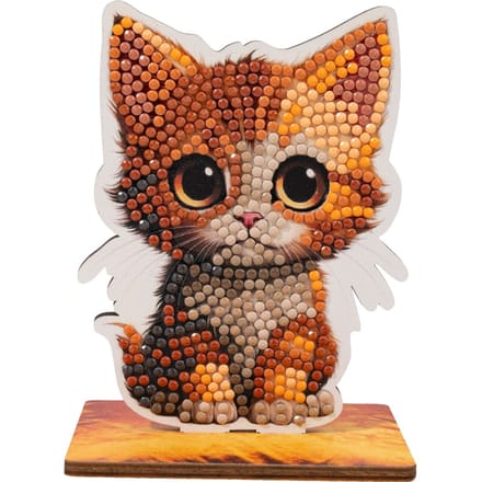Diamond Painting "Crystal Art Wildlife Buddies" - Poesje