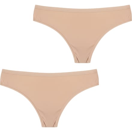 Pakket van 2 Micromodal Bikini Slips voor Dames Q107