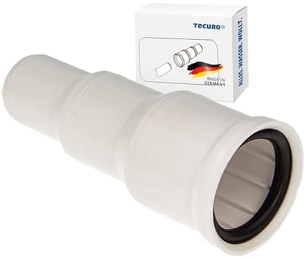 Overgangsaansluiting Verloopbuis voor Geurafsluiting 130 mm - Sifonbuis Aansluiting Ø 40/32 mm