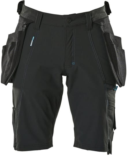 Mascot Advanced Shorts met spijkerzakken 17149-311 - Zwart - C43
