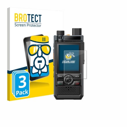 Screenprotector 3 Stuks voor Hytera P50 Pro Beschermglas transparant
