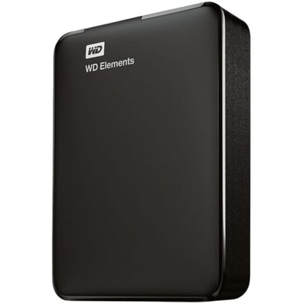 WD Elements 2 TB Externe harde schijf (2,5 inch) USB-A 3.2 Gen 1 Zwart WDBU6Y0020BBK-WESN