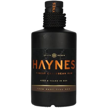 HAYNES 8 Years Old Finest Caribbean Rum 40% Vol. 0,5l