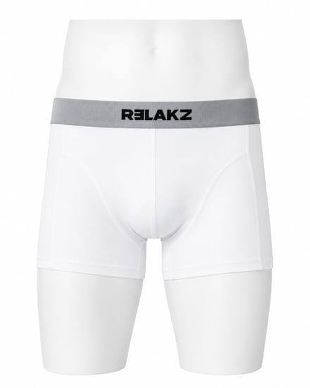 RELAKZ - Heren Boxershorts - Trunks - 2-pack - Lenzing Modal - Wit - maat M