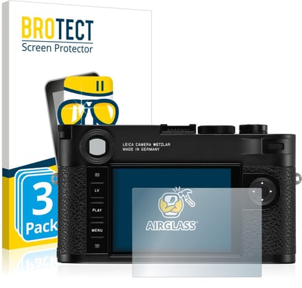 Screenprotector 3 Stuks voor Leica M10 / M10-P / Q2 Beschermglas transparant