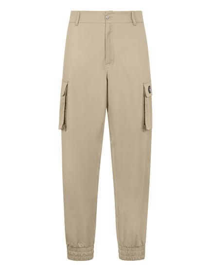 Straight Cargo Trousers