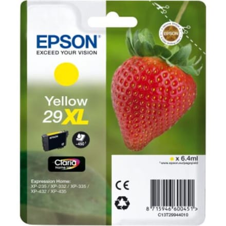 Epson Inktcartridge 29XL (C13T29944012) Geel Hoge capaciteit