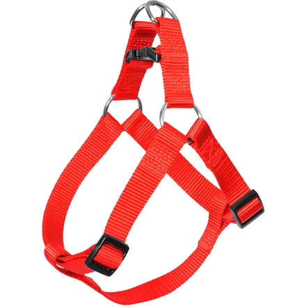 Duvoplus - Hondentuigje - Hond - Nylon Step In Harnas M - 50-65cm/20mm Zwart - 1st
