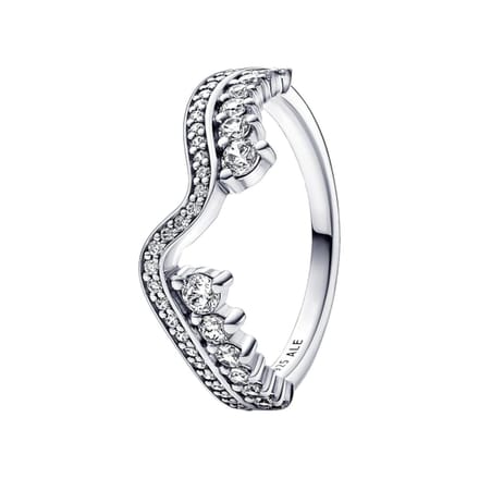 Pandora Ring Asymmetrische golf 192543C01-54