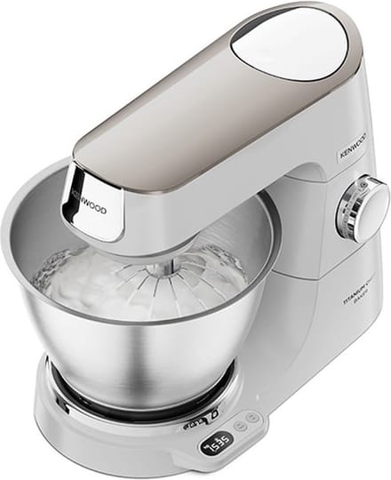 Kenwood Titanium Chef Baker KVL65.001WH - Keukenmachine - 1200W - 7 Liter - Ingebouwde weegschaal