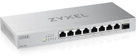 8-Port 2.5G Multi-Gig Switch met 10G SFP+ | Plug-and-Play en Ventilatorloos Ontwerp