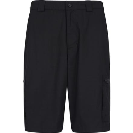 Mountain Warehouse Heren Trek Cargo Shorts (Zwart)