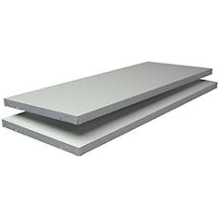Legbord, voor legbordstelling, 1000 x 400 mm, wit, 2 stuks