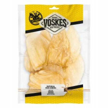 Voskes Hondensnacks Runderoren - 10 stuks