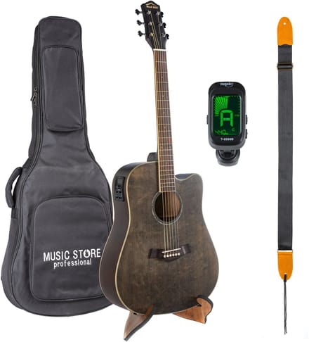 Red Hill Western Bundle 2 Wide Neck - Akoestische gitaar set