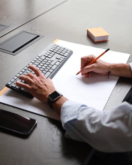 RHODIA papieren schrijfonderlegger RHODIATIME, DIN A2