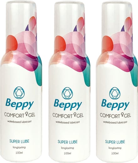 Beppy Comfort Gel 100ml x 3 stuks - Waterbasis Glijmiddel!