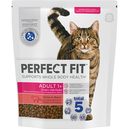 1,4kg Sterile 1+ Rijk aan Rund Perfect Fit Kattenvoer