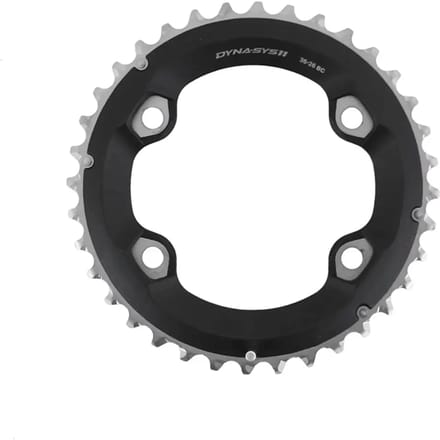 Shimano Xt 2x11s Kettingblad Zilver 36t