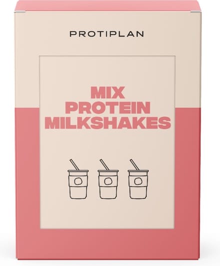 Protiplan - Milkshake Mixverpakking - 7 x ±25 g - Eiwitdieet - Proteïneshake - Koolhydraatarm