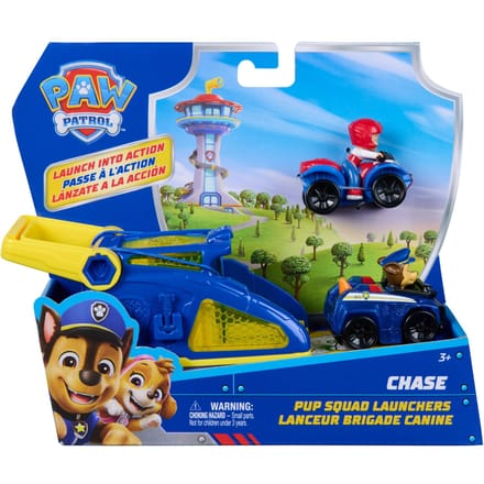 Spinmaster PAW Patrol Pup Squad Launchers – Chase Speelfiguren & personages