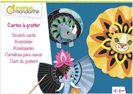 Creatieve doos met mandala krasloten Avenue Mandarine