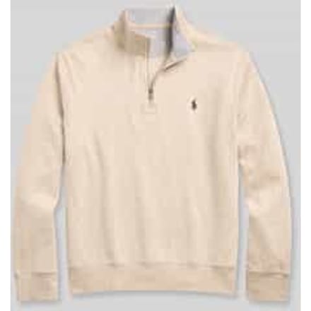 regular fit sweatshirt van katoenmix
