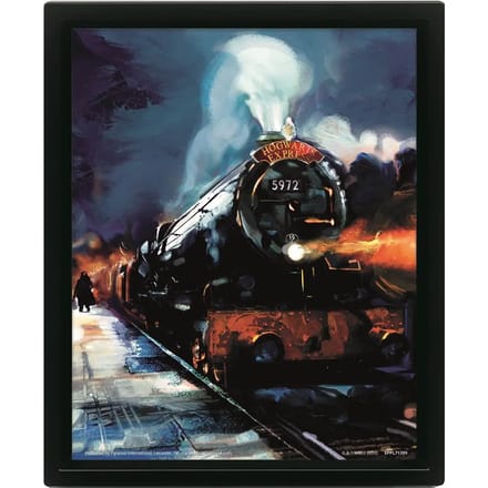 3d lenticulair frame Pyramid Harry Potter Hogwarts Express