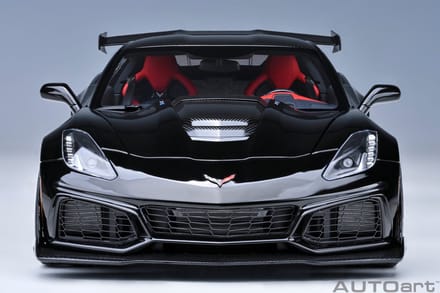 AUTOart 1/18 CHEVROLET CORVETTE C7 ZR1, Zwart