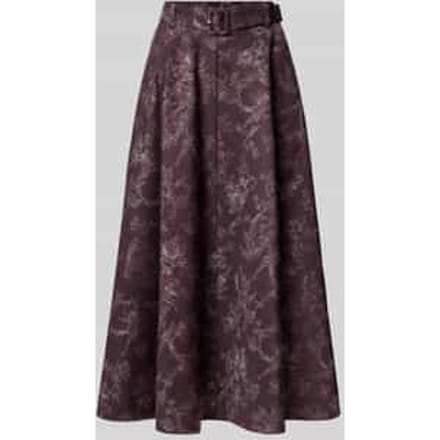 Maxi-rok met all-over bloemenmotief