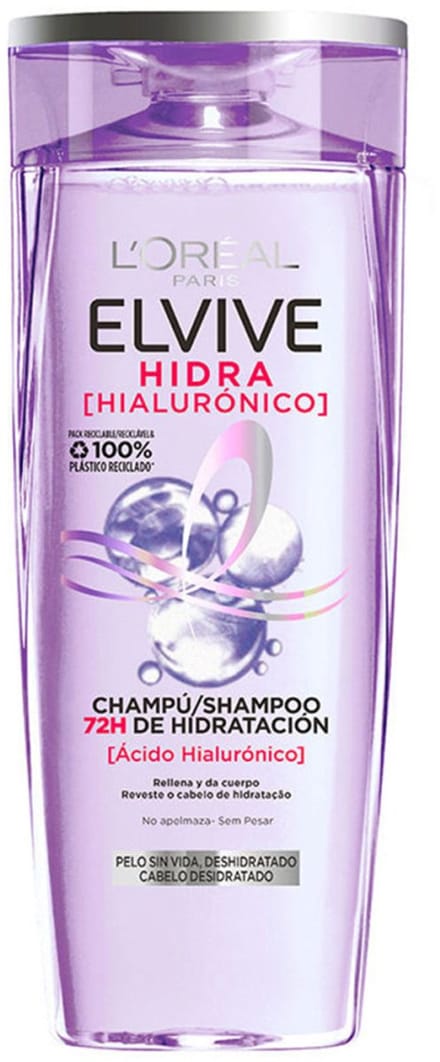 Vochtinbrengende Shampoo L'Oreal Make Up Elvive Hidra Hialurónico 690 ml