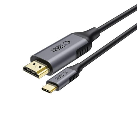 Tech-Protect Usb-C Naar Hdmi 2.0 Kabel 4K 60Hz 180Cm Voor Tv Computer Monitor