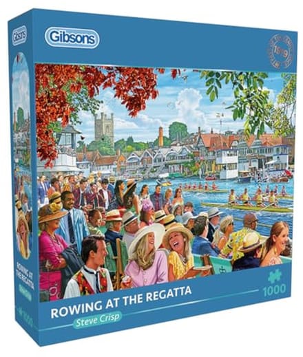 Puzzel 1000 stukjes: Roeien op het Water
