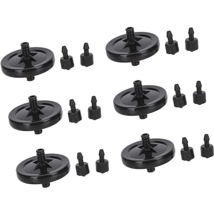 6 Sets UV Inktfilter 45mm Grote Schijf Accessoire Vervanging voor Spectra Inkjetprinter4mmx3mm gray
