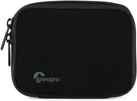 Compacte camera-etui voor digitale opslagapparaten zwart