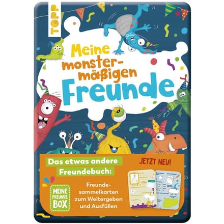 Vrienden boek "Meine monstermäßigen Freunde"