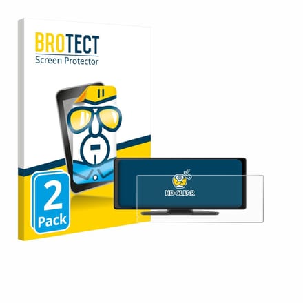 BROTECT - Screenprotector voor Carpuride V92 10.26" - Folie Beschermfolie transparant 2 Stuks