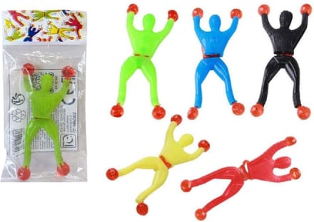 Kleverige Acrobaat Raamklimmer - 48 stuks - Sticky window crawler walker climber