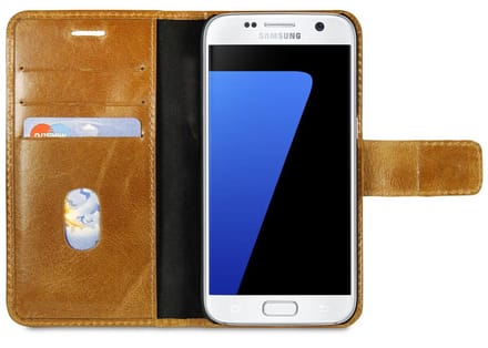 DBramante magnetic wallet case Lynge - tan - voor Samsung Galaxy S7