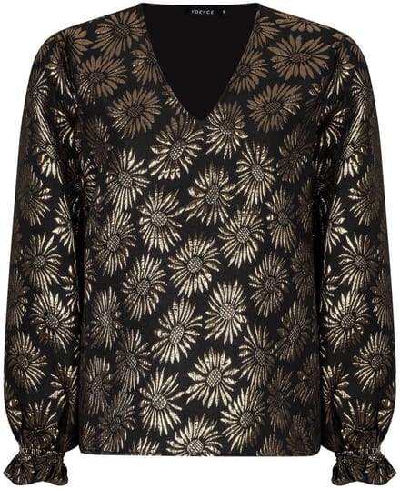 Ydence Top Sterre Tops & T-shirts Dames - Shirt - Multi - Maat M