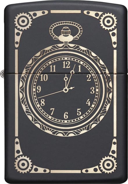Aansteker Zippo Clock All Around