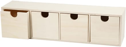 Creativ Company Houten Ladekast 9,2x34,7 cm