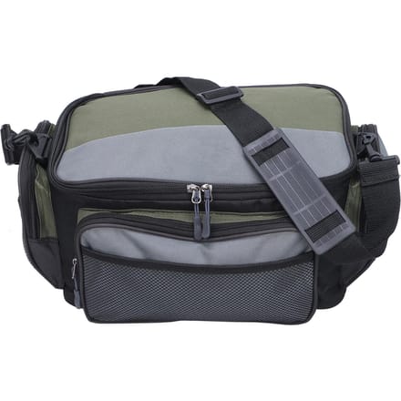 Sac de Rangement Carré Grande Capacité pour la Pêche Sac à Appâts en Polyester Accessoires de Pêche gray