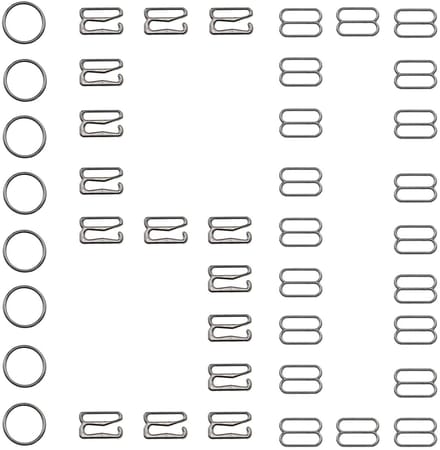 Dailygoods- Lingerieslippers 150 stuks - Haak/sluiting - Verstelbare