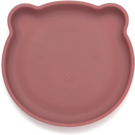 Petit Monkey siliconen bord bear mahogany rose