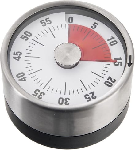 Kookwekker met Magneet Analoog 6 cm - Keukentimer - Timer