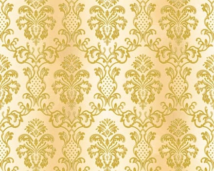KLASSIEK BEHANG - Creme Geel - AS Creation Hermitage 10