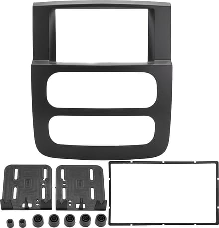 Dash Assembly Kits voor 2DIN Autoradio's, ABS Dashboard Frame en CD Paneel Vervanging voor Trucks 2002-2005