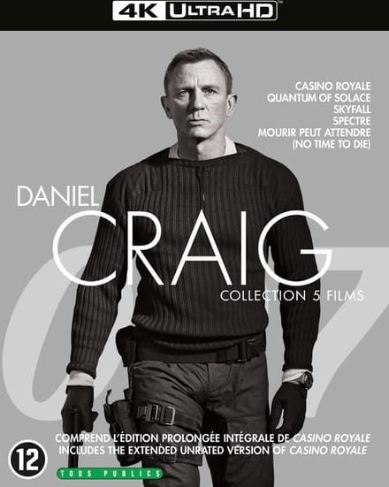 Daniel Craig -James Bond - Collection 5 Films (4K Ultra HD Blu-ray)