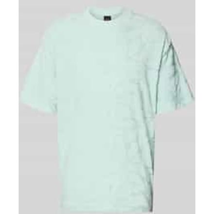 regular fit T-shirt van katoenmix model 'TE_FLOWER'